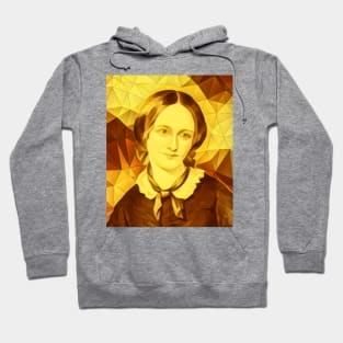 Emily Bronte Golden Portrait | Emily Bronte Artwork 11 Hoodie